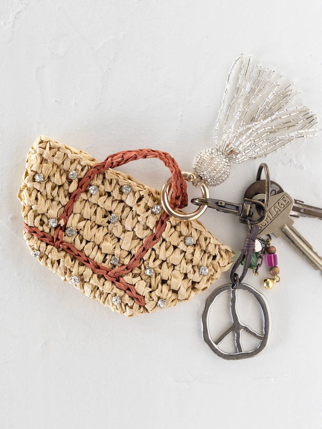 Cutest Little Tote Bag Charm & Keychain