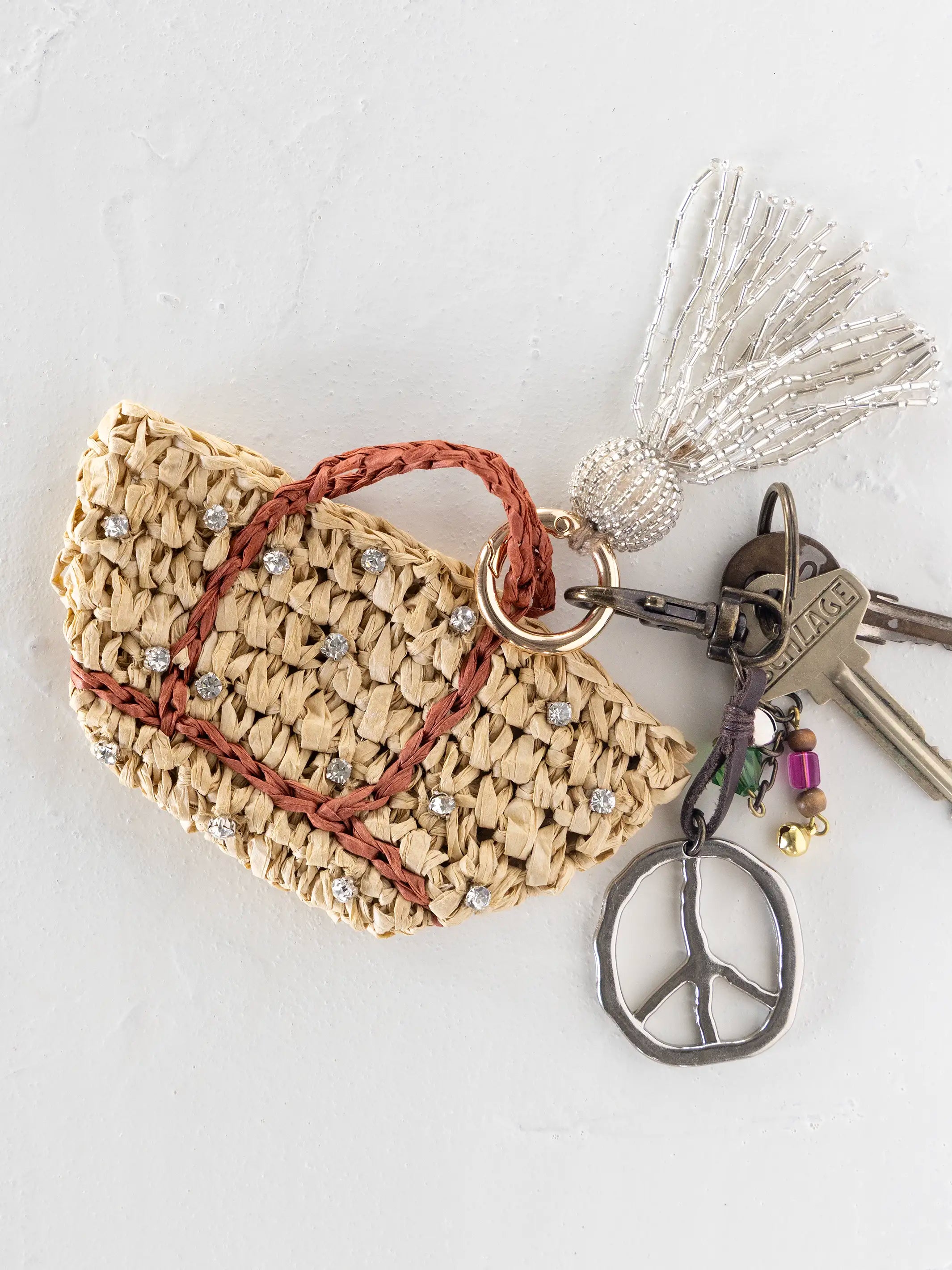 Cutest Little Tote Bag Charm & Keychain