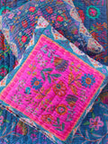 Bungalow Reversible Cotton Euro Sham - Magic Folk Garden