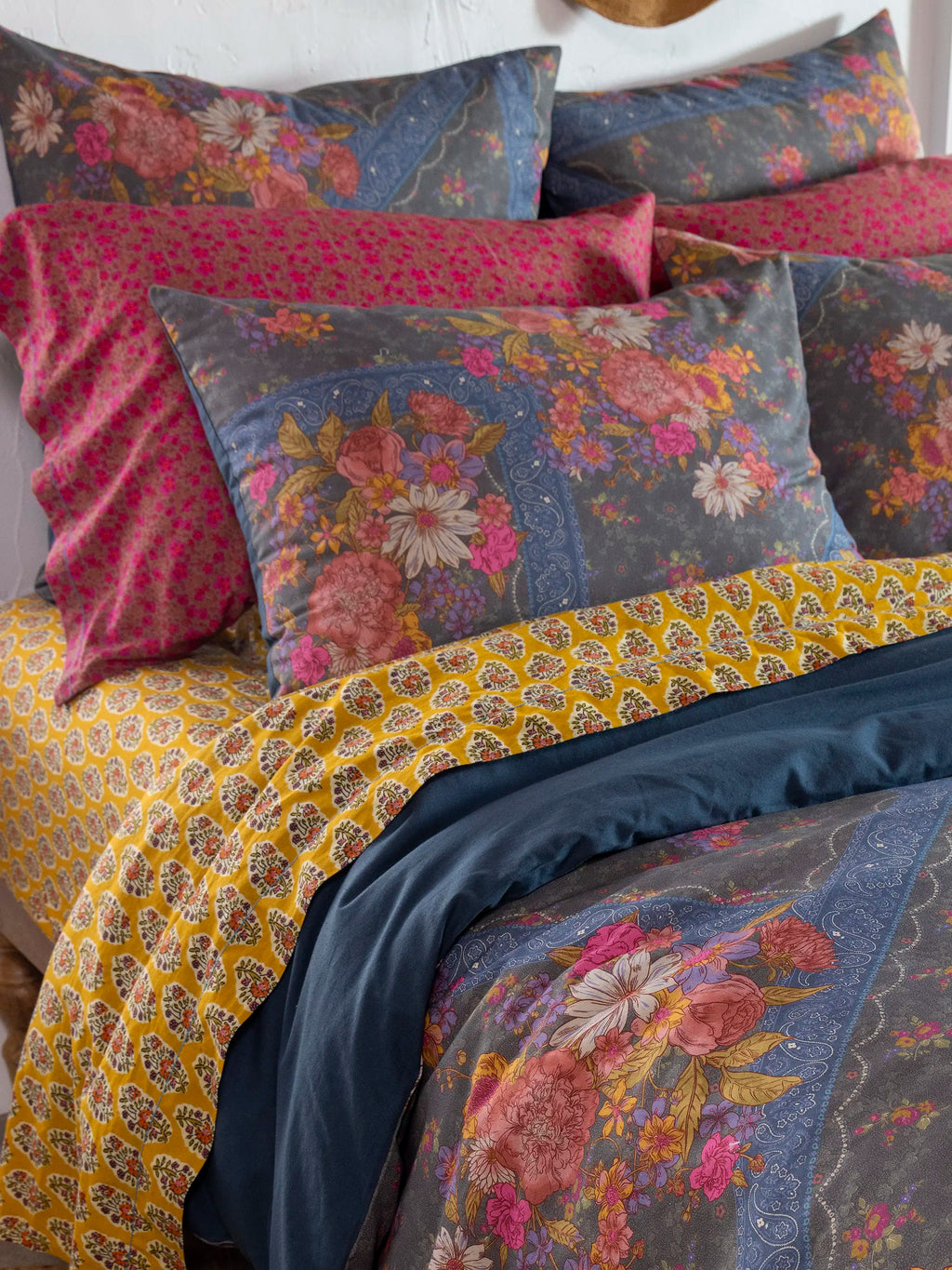 Mix & Match Cotton Fitted Sheet - Golden Marigold