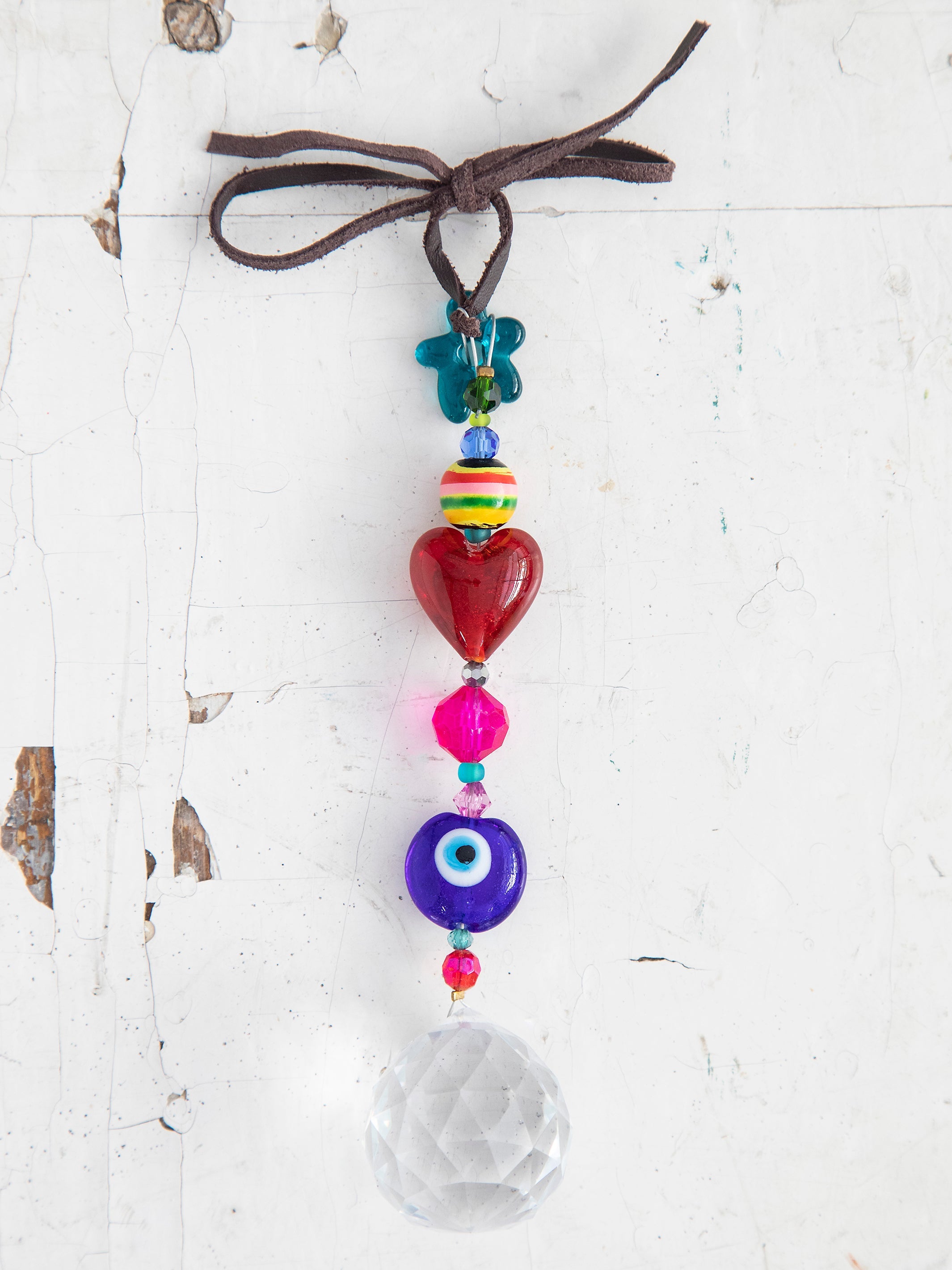 Sun Catcher Car Charm - Evil Eye