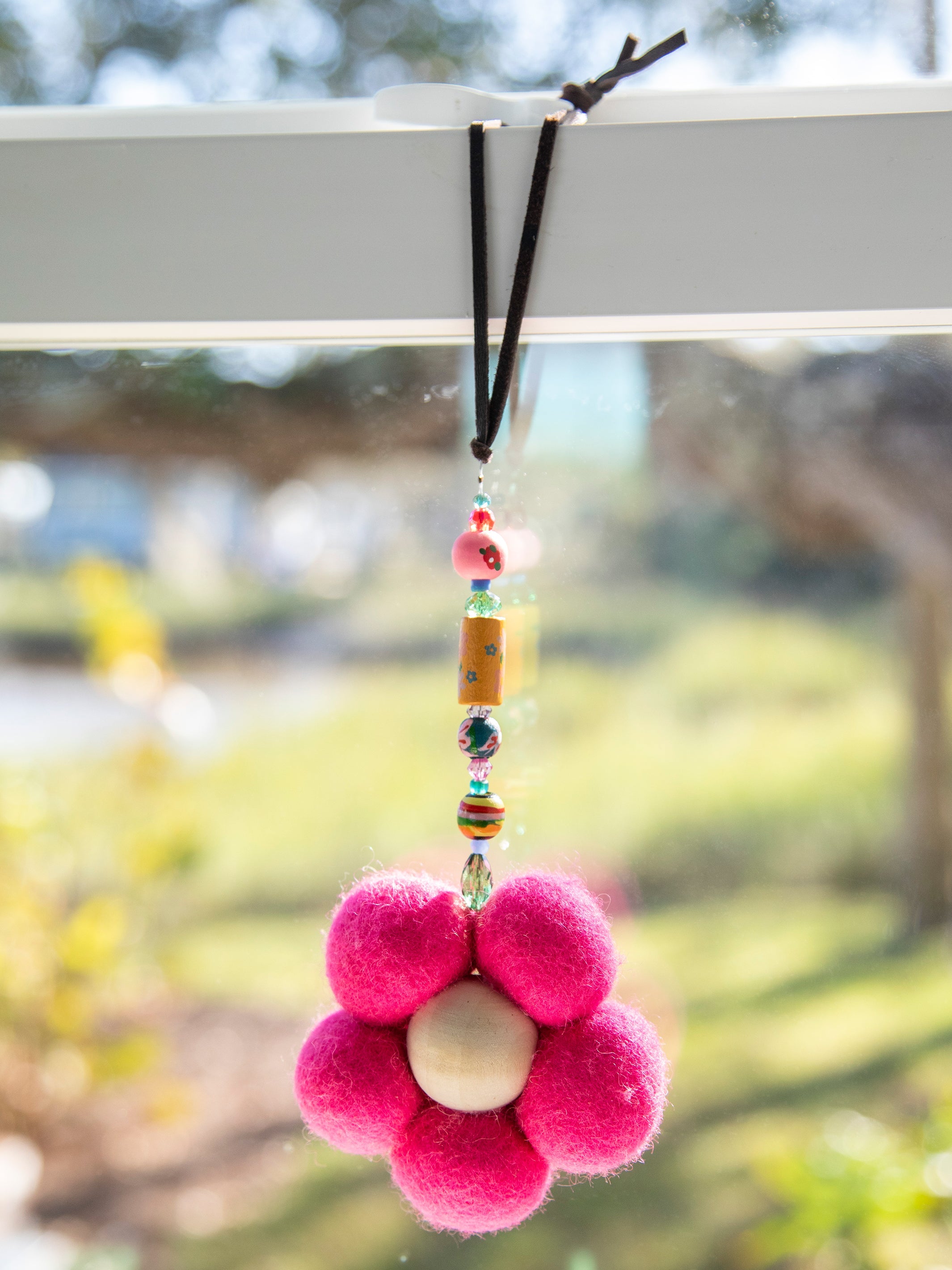 Beaded Essential Oil Diffuser - Flower