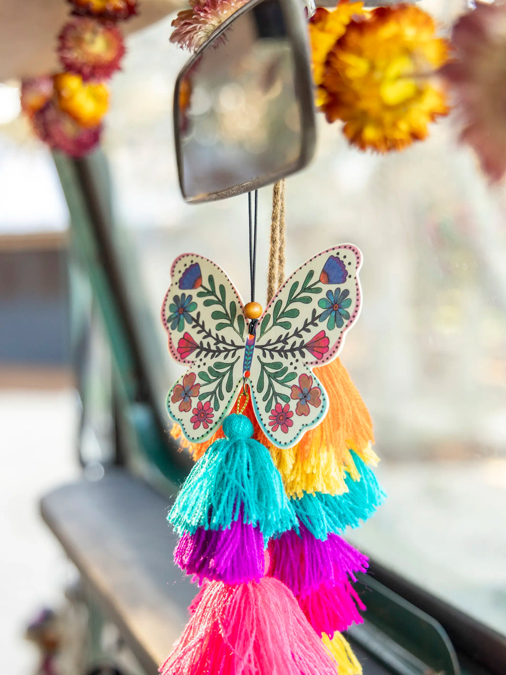 Dried Wildflower Garland