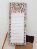 Magnetic List Pad - Behind Every Strong Woman
