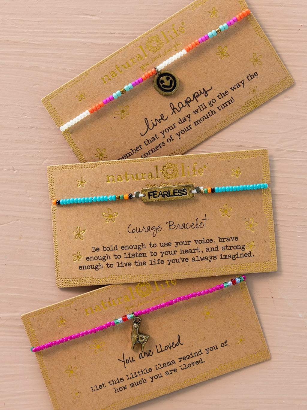 Giving Beaded Bracelet - Fearless