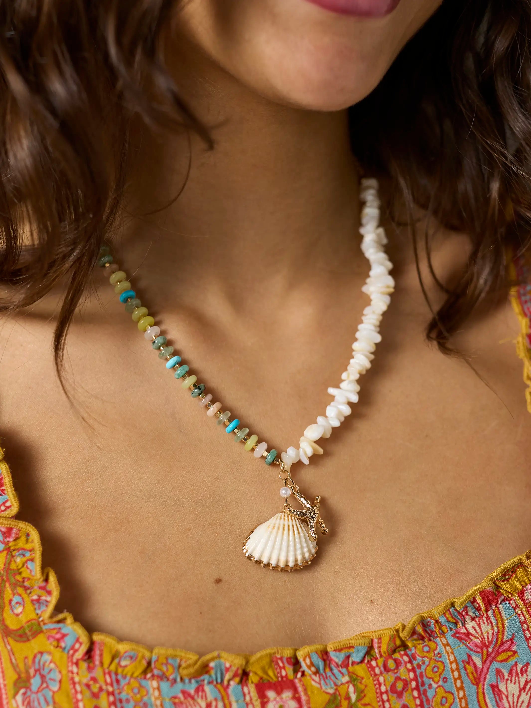 Seaside Layered Necklaces, Set of 2