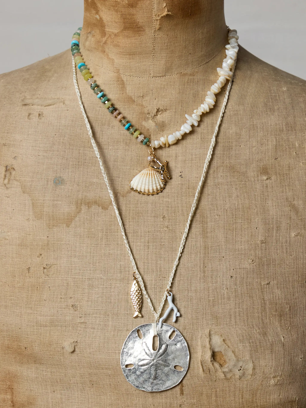 Seaside Layered Necklaces, Set of 2