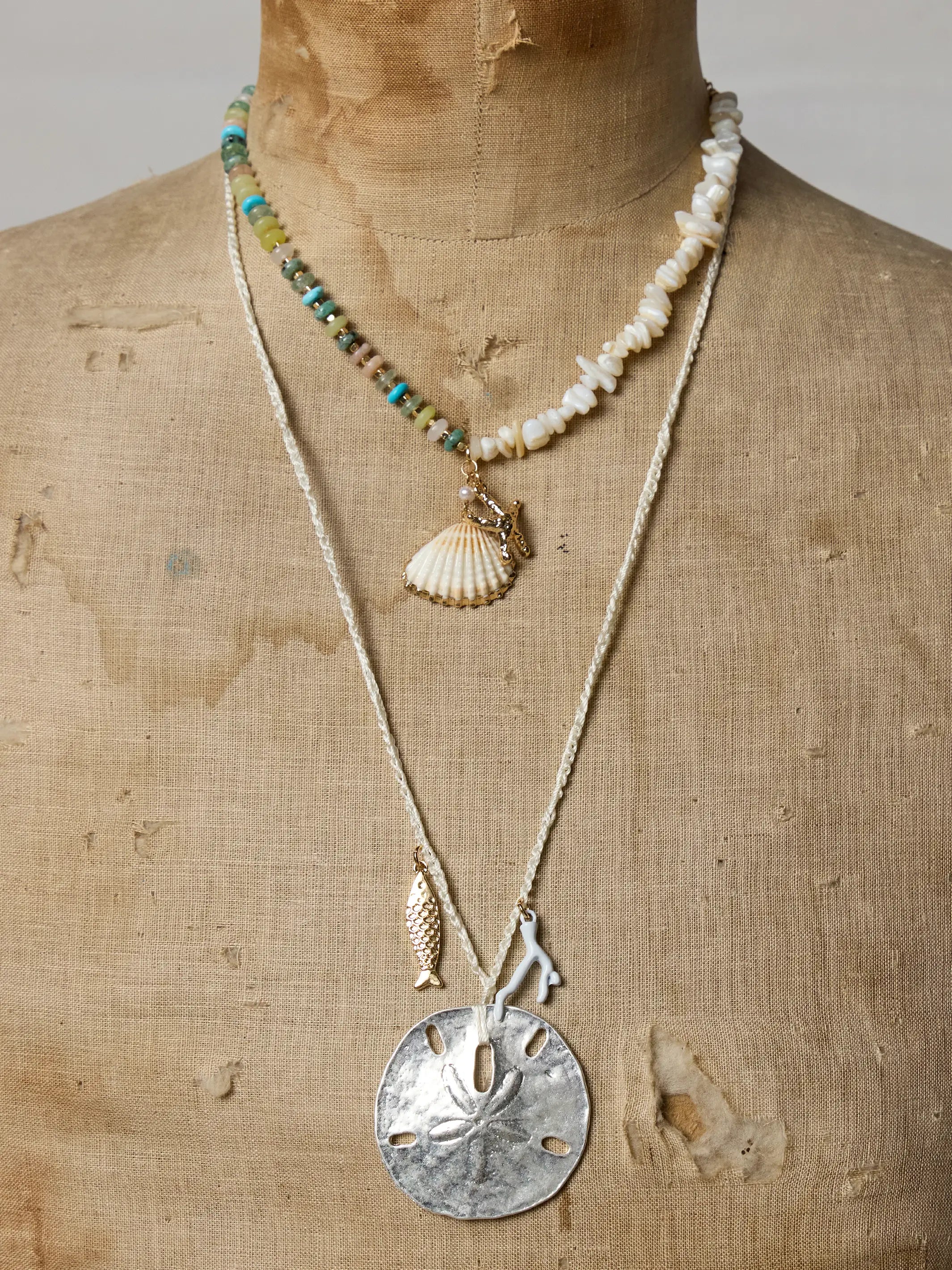 Seaside Layered Necklaces, Set of 2