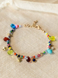 Sunshine Stone Beaded Bracelet