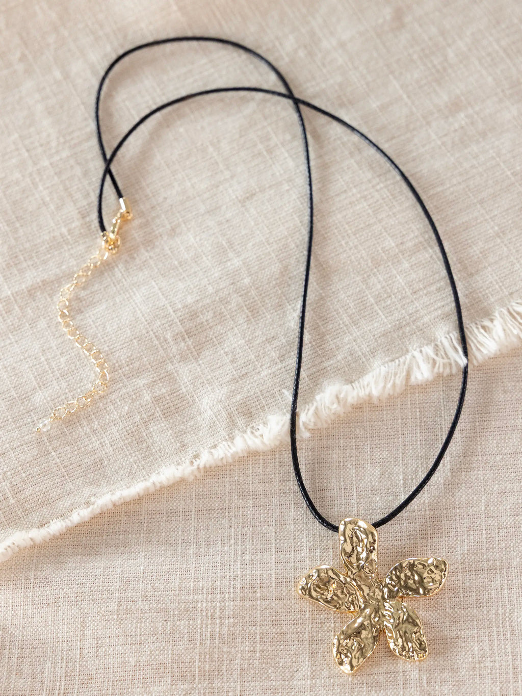 Golden Flower Necklace