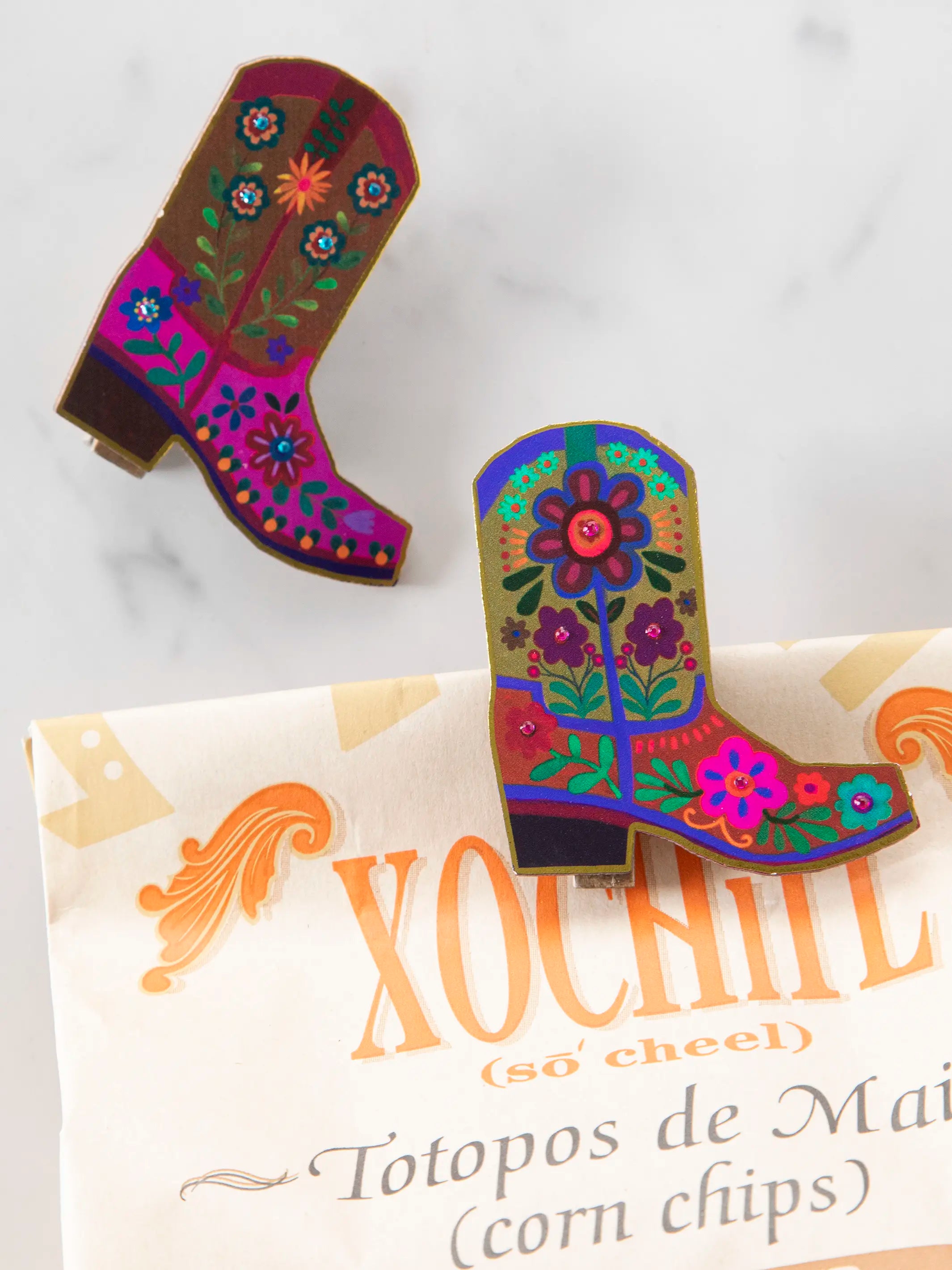 Magnet Happy Clips, Set of 2 - Boot