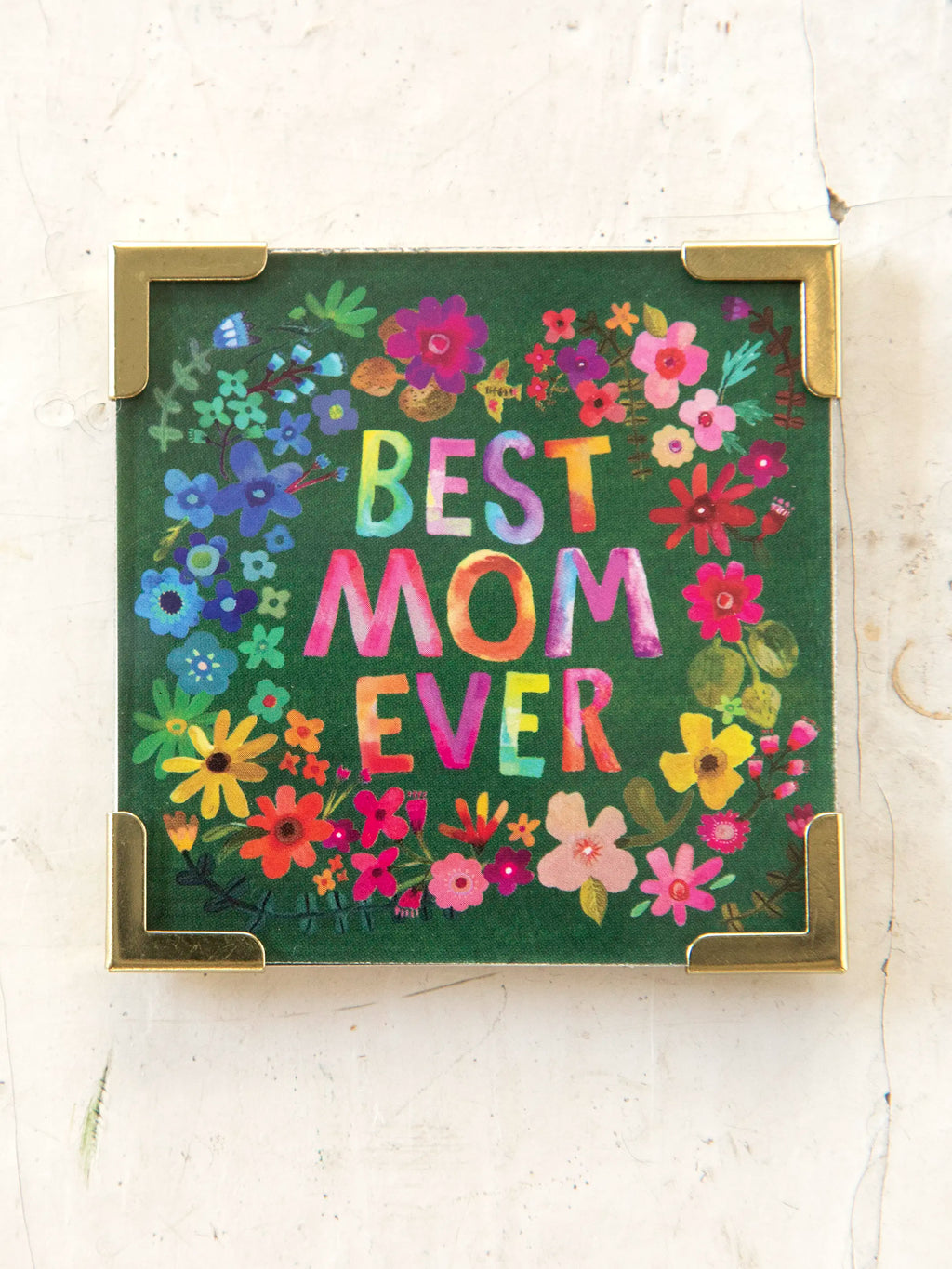 Corner Magnet Keepsake - Best Mom Ever