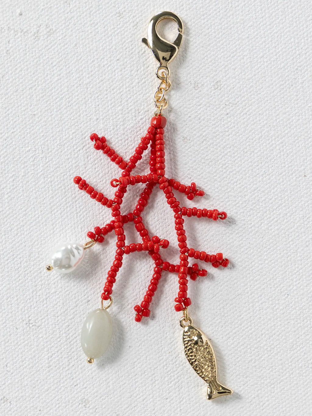 Bikini Charm - Red Coral