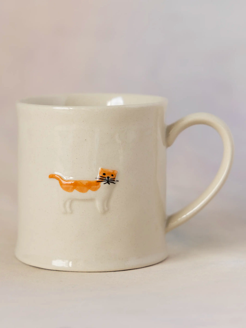 Stoneware Pet Mug - Cat