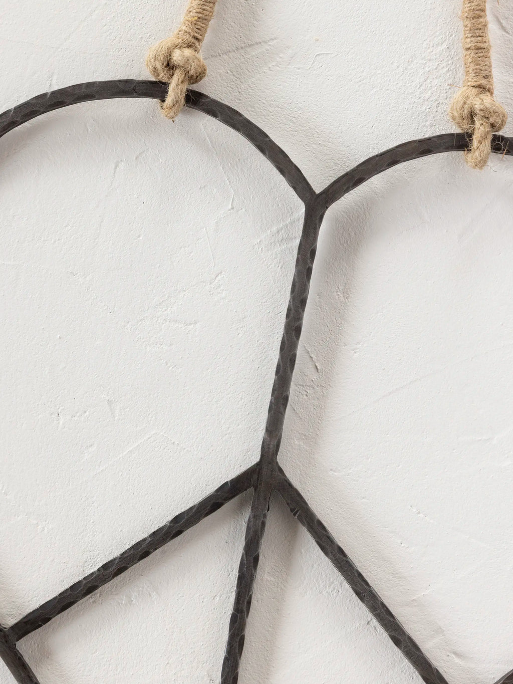Metal Wall Hanging - Heart Peace Sign