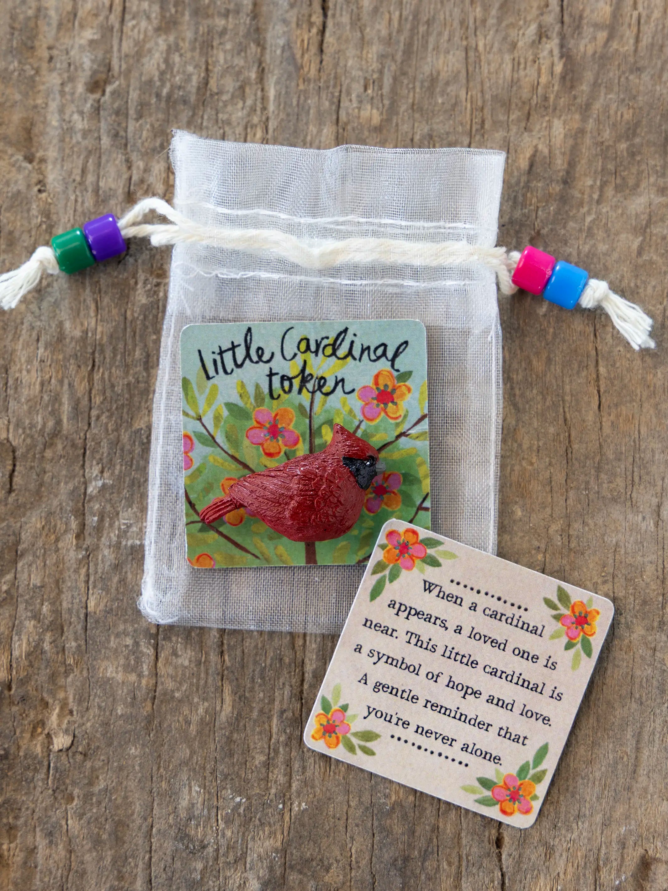 Little Pocket Token - Cardinal