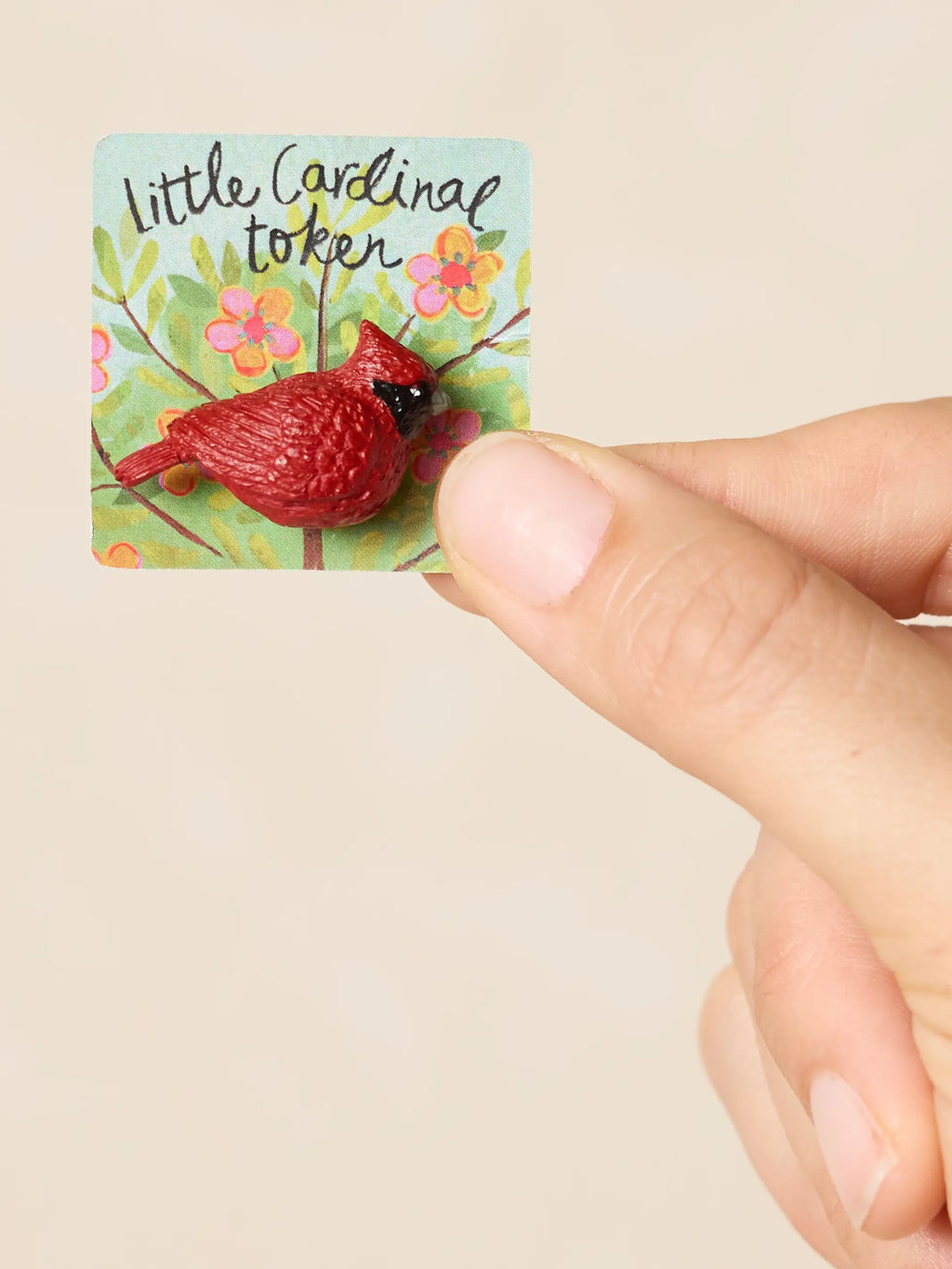 Little Pocket Token - Cardinal
