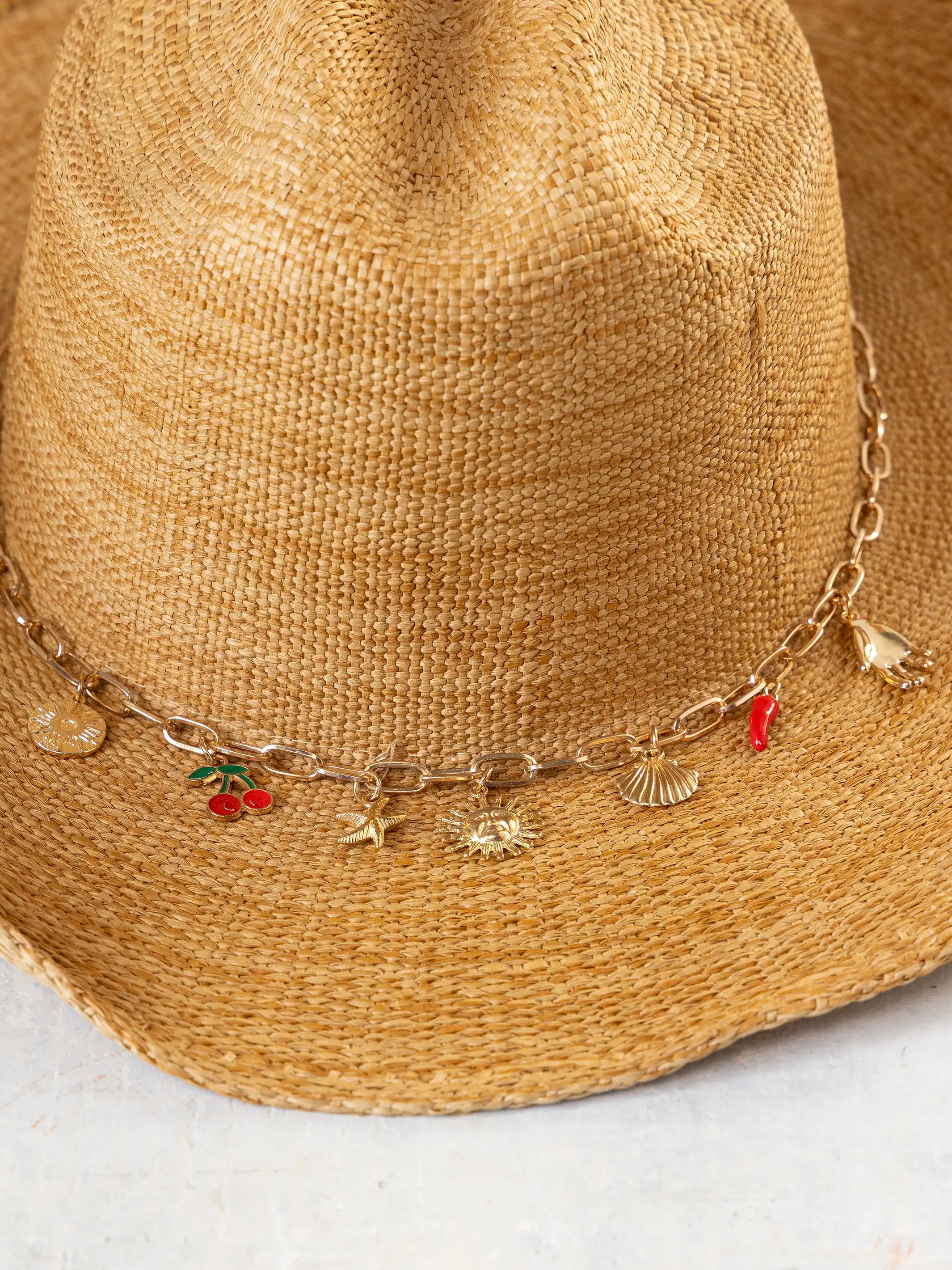 Charm Straw Hat