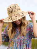 Open Weave Crochet Hat