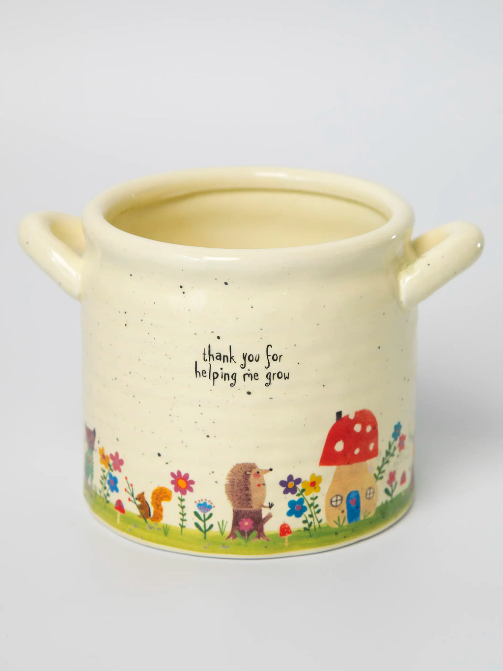 Crock Planter - Thank You Medium