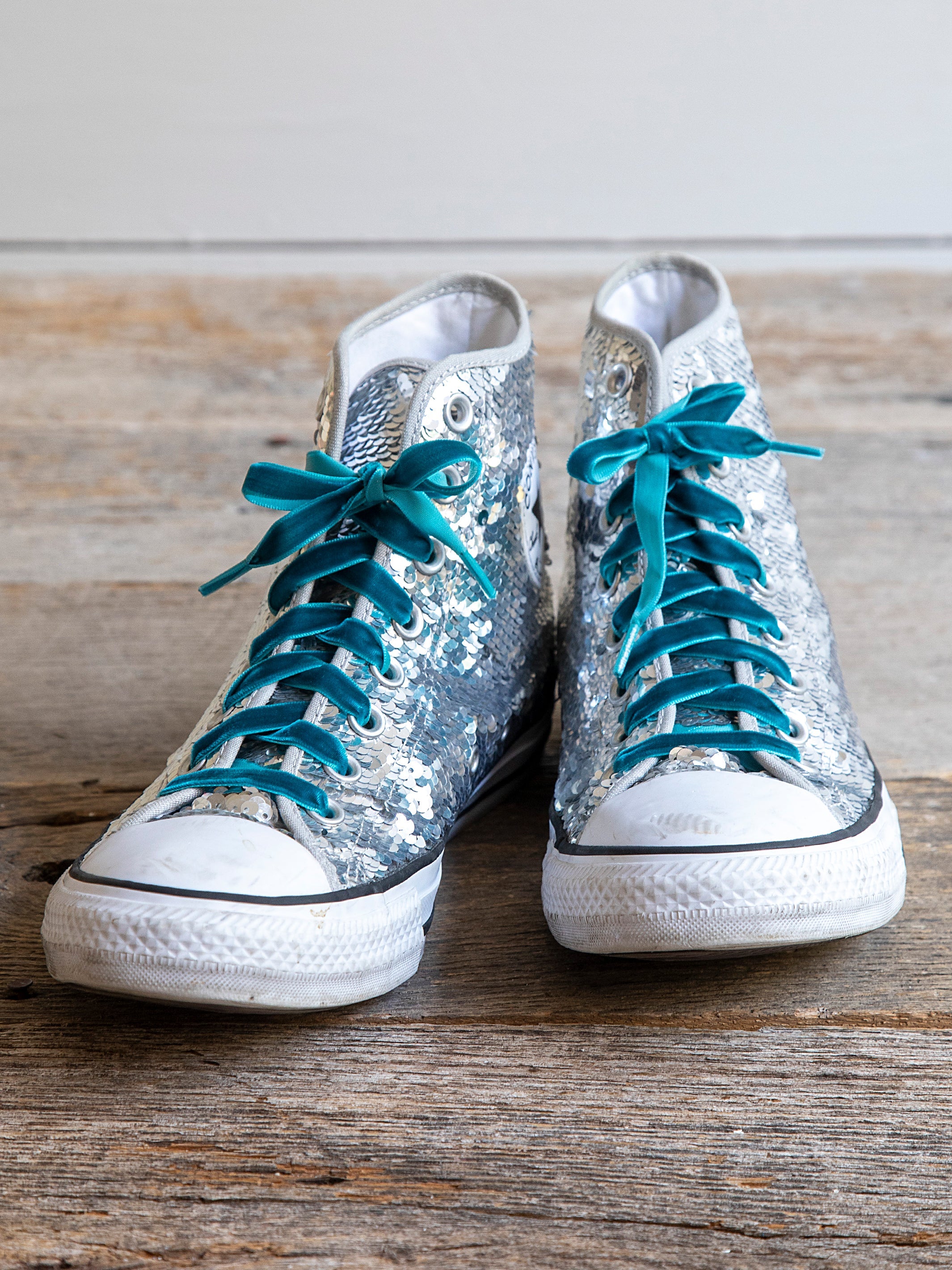 Shoelaces, Set of 2 - Teal