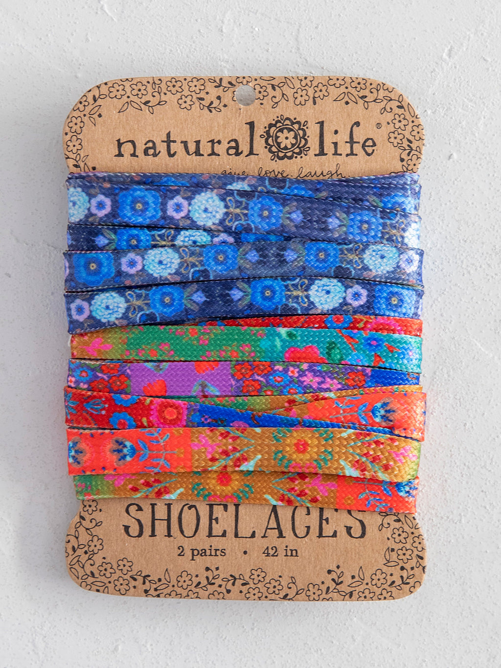 Shoelaces, Set of 2 - Rainbow