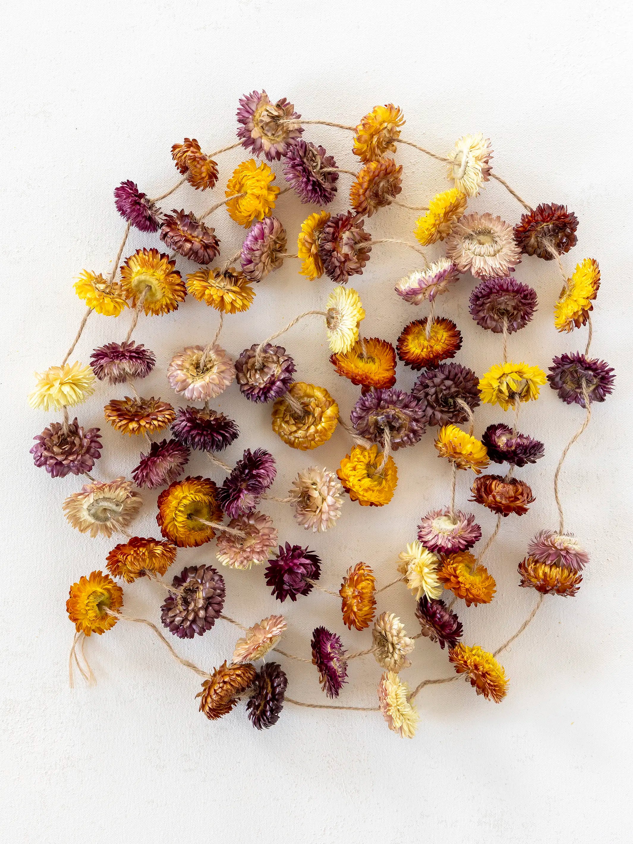 Dried Wildflower Garland