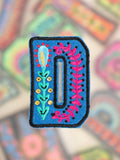 Stick-On Letter Patch - D