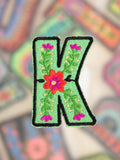 Stick-On Letter Patch - K