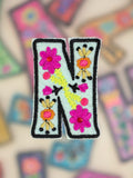 Stick-On Letter Patch - N