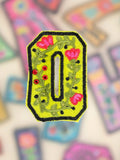 Stick-On Letter Patch - O
