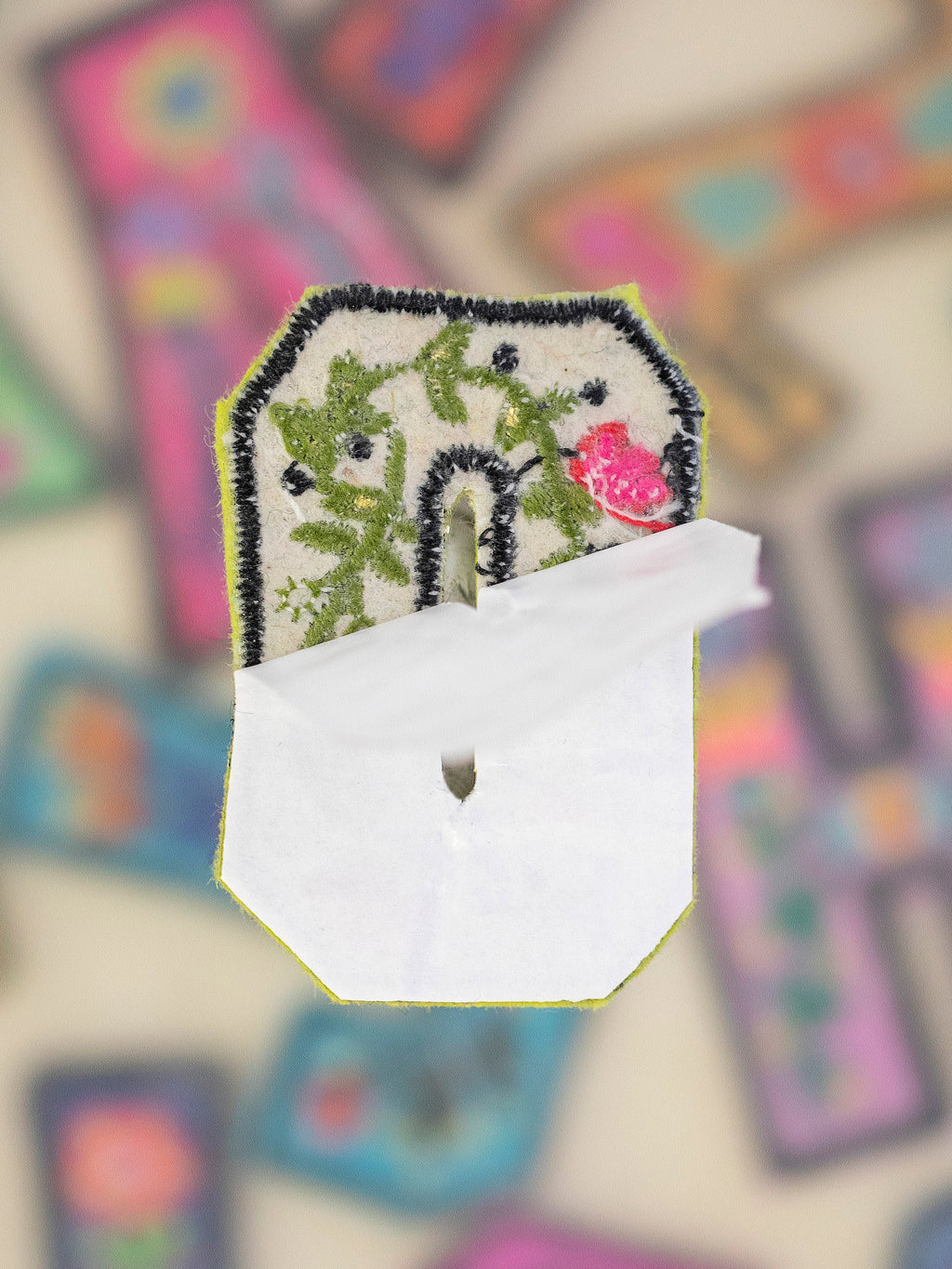 Stick-On Letter Patch - P