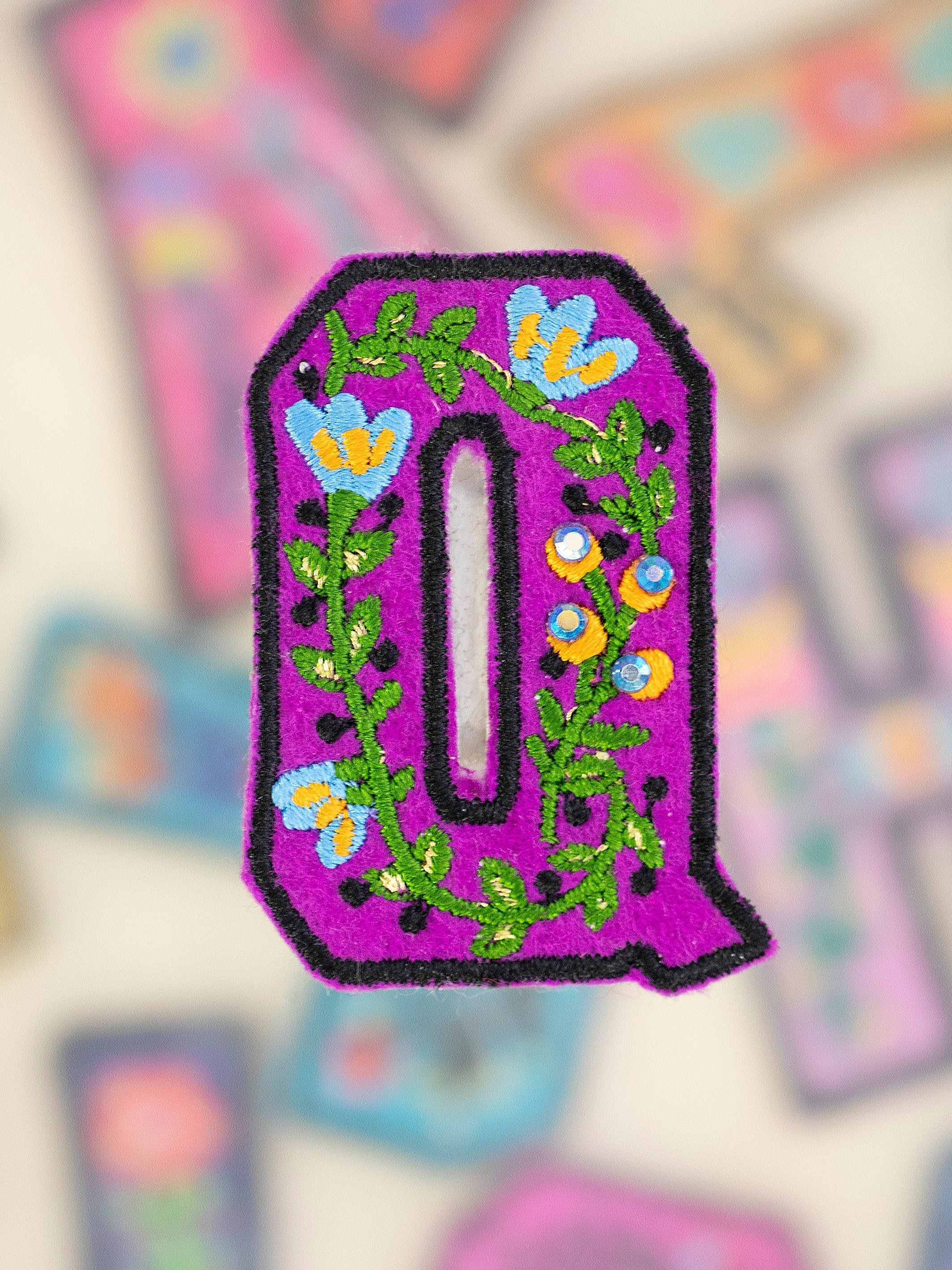 Stick-On Letter Patch - Q