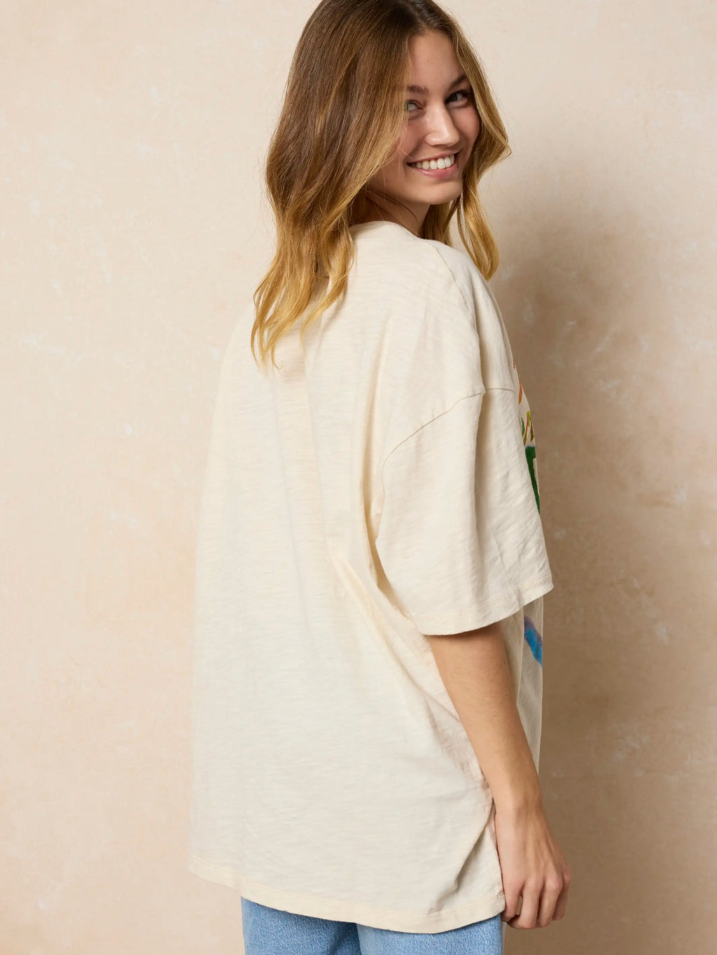 Life Is A Canvas Cotton Tee - Hope Something Good Happens