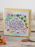 Tiny Block Keepsake - How Cool Is It