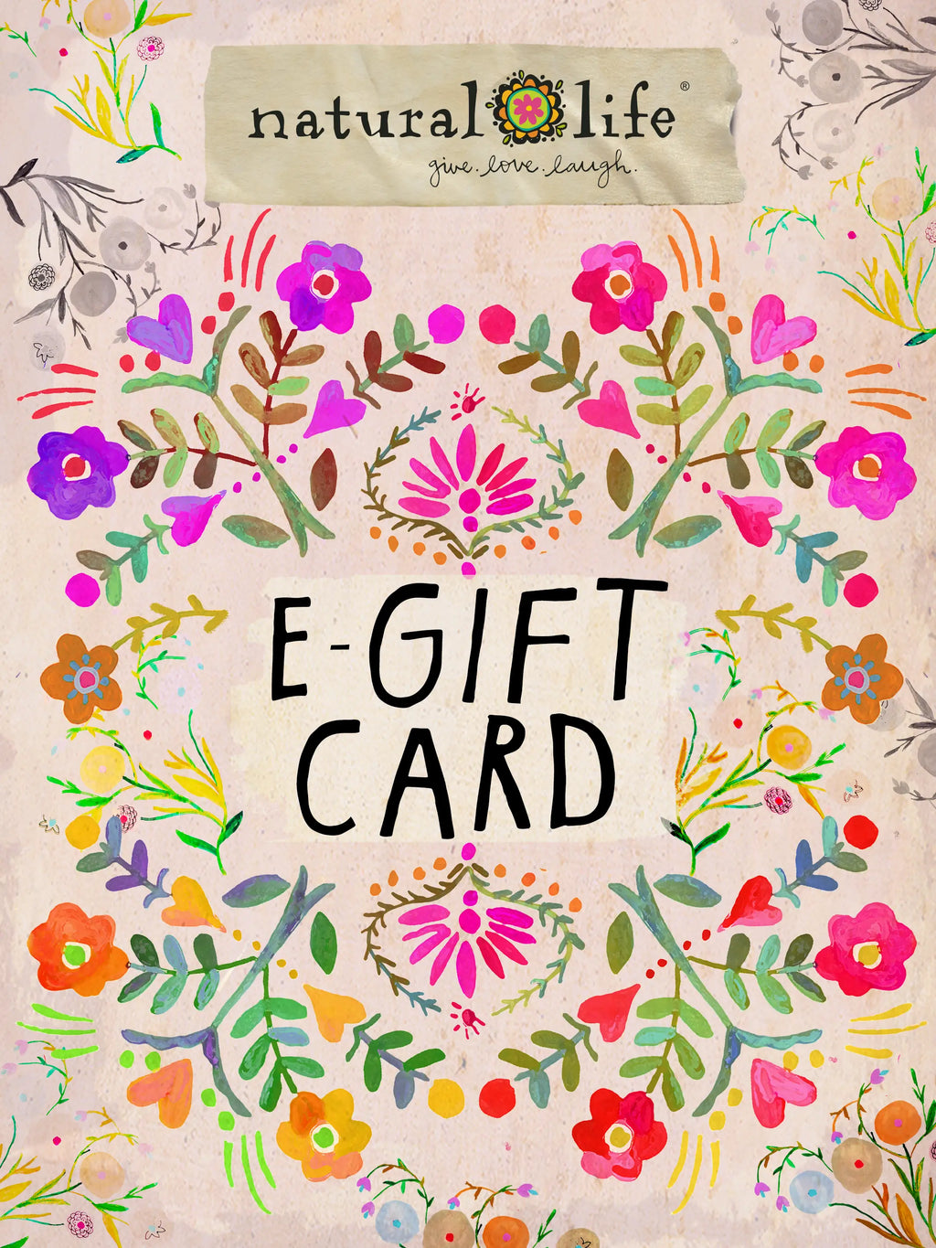 Natural Life E-Gift Card