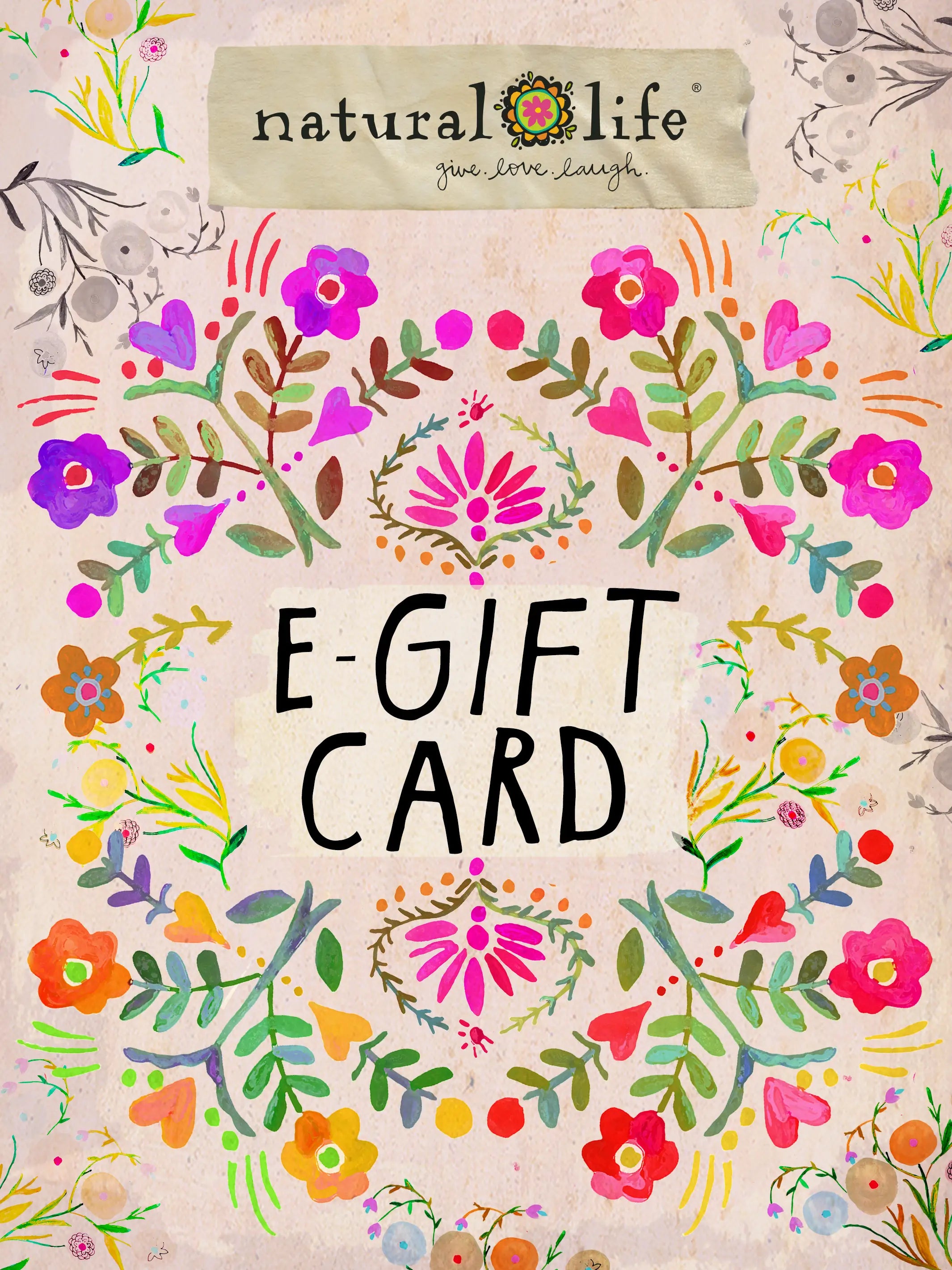 Natural Life E-Gift Card