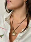 Golden Flower Necklace